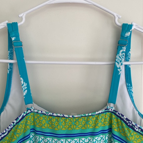 Lands End Tankini Top size 8 - Picture 4 of 6